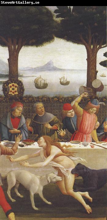 Sandro Botticelli Novella di Nastagio degli Onesti (mk36)